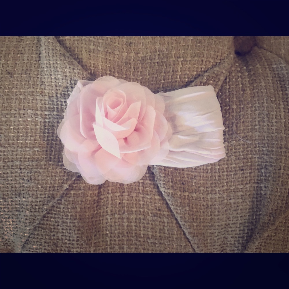 Matching infant headband and ballerina bodysuit